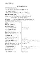 Giáo án tiếng việt 1 bài 46 vần ôn ơn 