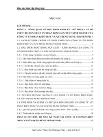 Báo cáo thực tập tổng hợp tại Công ty Cổ phần kiến trúc và xây dựng Hưng Thành Vinh
