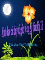 giới thiệu bảng chia