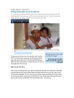 Khâm phục tinh thần vượt khó của bạn Võ Văn Huy