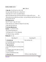 Giáo án tiếng việt 1 bài 2 âm b 