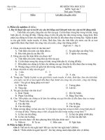 đề thi ngữ văn 7 hk II