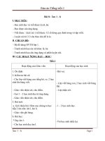 Giáo án tiếng việt 1 bài 8 âm l, h 