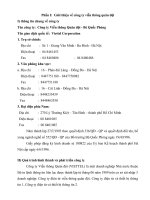 Báo cáo thực tập tổng hợp tại Công ty viễn thông quân đội Viettel