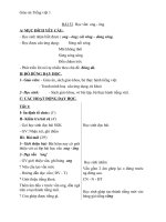 Giáo án tiếng việt 1 bài 52 vần ONG ÔNG 