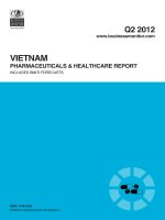 Vietnam pharmaceuticals  healthcare report   q2 2012 