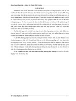 nghiên cứu xử lý nước thải sinh hoạt bằng phương pháp sinh học