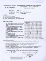 exam fin etud 9e maths curs a juin2002