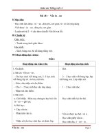 Giáo án tiếng việt 1 bài 48 vần IN UN 