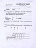 exam fin etud 9e maths curs a juin2005