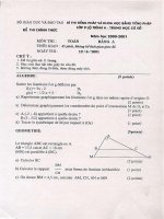 exam fin etud 9e maths curs a juin2001