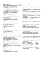 Sentence Building 2