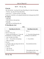 Giáo án tiếng việt 1 bài 55 vần ENG IÊNG 