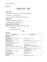 Giáo án tiếng việt 1 bài 78 vần UC ưc 