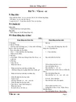 Giáo án tiếng việt 1 bài 76 vần OC AC 