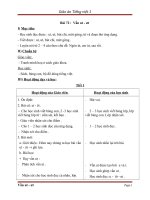 Giáo án tiếng việt 1 bài 72 vần UT ưt 