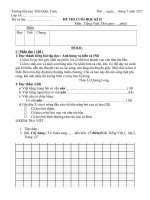 BỘ ĐỀ THI CUỐI HỌC KÌ II