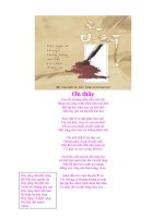 Thơ về thầy cô