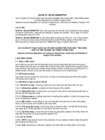 Quy chuẩn kỹ thuật quốc gia về khảo nghiệm tính khác biệt, tính đồng nhất và tính ổn định của giống thanh long