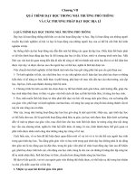 Chương 7. Qúa trình dạy học ở trường phổ thông và các phương pháp dạy học Địa lí