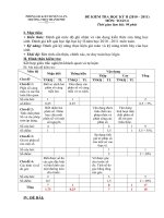 đề kiểm tra kỳ 2 toán 6 ma trận mới