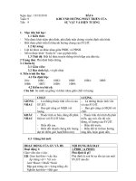 BÀI 6: KHUYNH HƯỚNG PHÁT TRIỂN CỦA  SỰ VẬT VÀ HIỆN TƯỢNG