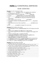 Chủ đề 01   Câu điều kiện nâng cao