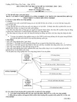 Đề cương ôn tập địa lí Thi HK II