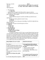 BÀI 9: CON NGƯỜI LÀ CHỦ THỂ CỦA LỊCH SỬ  LÀ MỤC TIÊU PHÁT TRIỂN CỦA XÃ HỘI