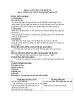 Bài 1: CÔNG DÂN VỚI SỰ PHÁT TRIỂN KINH TẾ