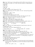 cac Bai tap hinh thi hoc ki 2