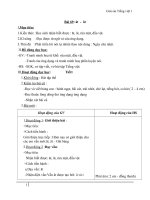 Giáo án tiếng việt 1 bài 69 vần ăt ât 