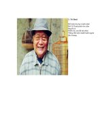 ẢNH CHÂN DUNG NHÀ VĂN TÔ HOÀI