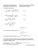 Đề 2 Kiểm Tra HK II Toán 11 (TTDuyMinh)