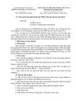 Hướng dẫn xét tuyển vào trường PTDT Nội trú