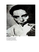 CHÂN DUNG NHÀ THƠ THẾ LỮ