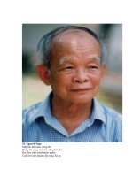 CHÂN DUNG NHÀ VĂN NGUYÊN NGỌC