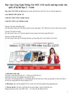 Thông tin về học viện CNTT: NIIT ANZ