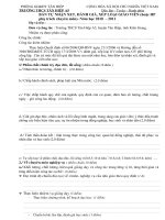 Hướng dẫn đánh giá, xếp loại GV   HP chuyên môn theo Quyết định 06