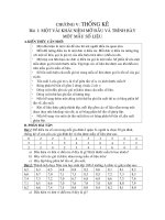 Chương V: Thống kê