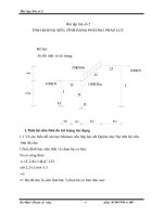 cơ học kết cấu 2 sơ đồ 2-3