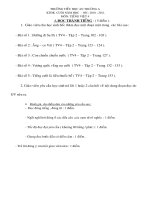 đề thi cuối học kì 2 năm học 2010   2011 môn tiếng việt 4