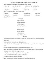 bai on Tieng Viet cuoi nam lop 3