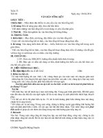 VĂN BẢN TỔNG KẾT