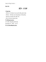 Giáo án tiếng việt 1 bài 89 vần iêp ươp 