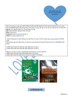 Siêu phẩm luyện giải đề trước kỳ thi đại học môn vật lí p1