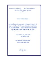 đánh giá khả năng sinh sản, sinh trưởng của tổ hợp lai giữa lợn nái f1(landrace x yorkshire) và f1 (yorkshire x landrace) phối với đực pidu tại trại chăn nuôi đông xuân – hà nam