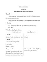 Giáo án tiếng việt 3 tuần 1 bài tập làm văn   nói về đội TNTP, điền vào giấy tờ in sẵn 