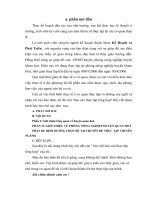 Báo cáo thực tập tại phòng nông nghiệp huyện quan hoá