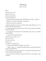 Phân tích bài thơ Nói với con